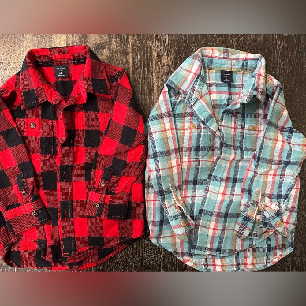 Baby GAP Flannels